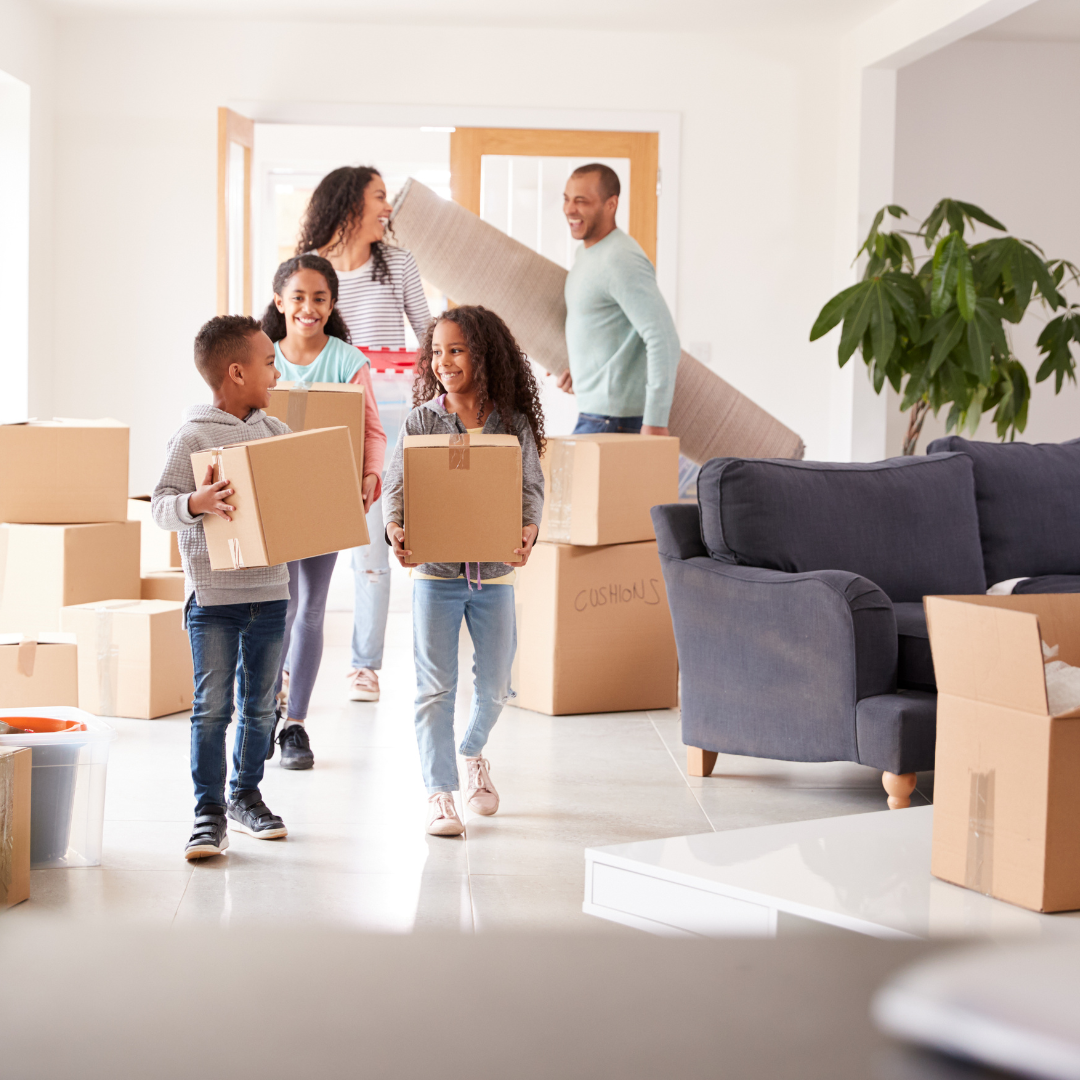 Life transitions for moving to new place